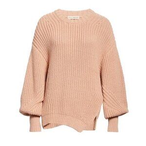 Ulla Johnson Dustry Rose Cosima Sweater Sz L $375